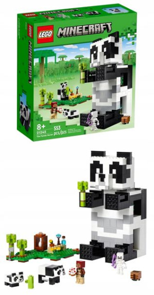 LEGO Minecraft 21245 Rezerwat pandy