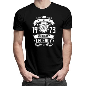 Wodnik 1973 Narodziny Legendy koszulka prezent urodzinowe dla Wodnika 50