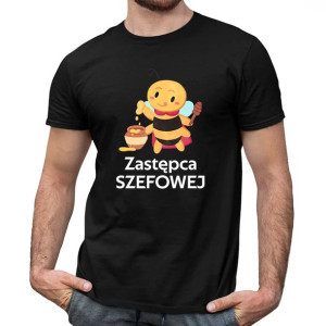 Zastępca szefowej koszulka pszczelarska dla par pszczoły walentynki