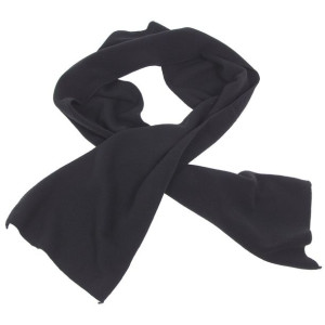 Szalik Z Polaru Czarny 160 X 25 Cm