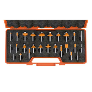 Cmt Zestaw 26 Frezów Prostych I Profilowych S8 Mm