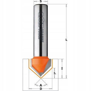 CMT Frez do PŁYT GIPS-Karton GK D9,5 I12 S6/90 st.