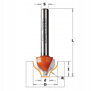 Cmt Frez Dekoracyjny Do Szuflad/drzwi D12,7 R2 S8