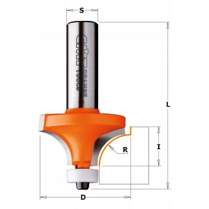 CMT Frez zaokrąglający do CORIANU R12 /D38 S12 mm