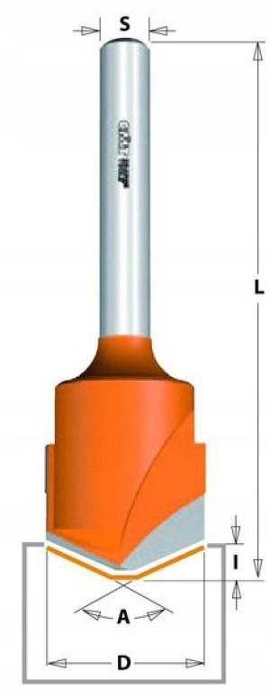 CMT Frez HM do ALUCOBOND 135 stopni / D18 I3,3 S6