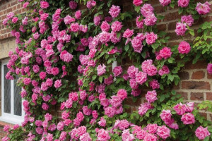 Róża pnąca Rosa arvensis 'Biskupia'