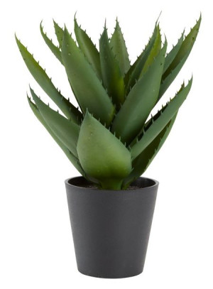 Roślina sztuczna w donicy fejka ALOES 30cm
