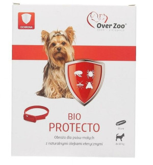 Overzoo Bio Protecto Plus Obroża Dla Psów Małych 35 Cm