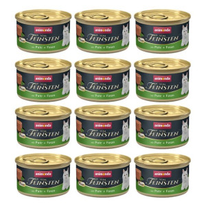 Pakiet Animonda Vom Feinsten Adult Mousse z Indykiem i Bażantem Dla Kota 12