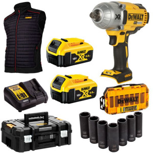 Klucz udarowy 950Nm DeWALT DCF899P2 + nasadki udar