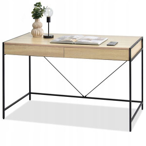 Minimalistyczne Biurko Z Szufladami Biura Unif Sonoma