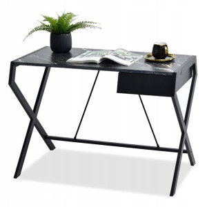 Designerskie Blirko Z Szufladą Designo Czarny Marmur