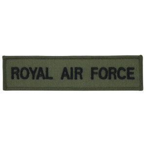 Brytyjska Naszywka Royal Air Force Oliwkowa