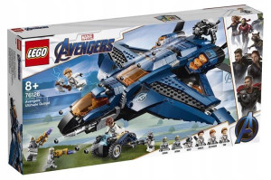 LEGO SUPER HEROES Wspaniały Quinjet Avengers 76126