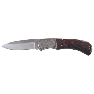 Nóż Składany Drewniany Uchwyt 21 Cm