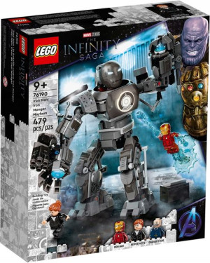 Lego Super Heroes 76190 Zadyma Z Iron Mongerem