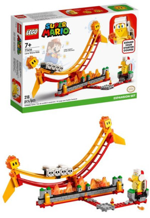 LEGO Super Mario Przejażdżka po fali lawy 71416