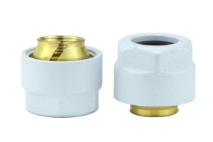 Złączka zaciskowa CU biały strukturalny 3/4"x15x1