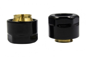Złączka zaciskowa CU czarny błyszczący 3/4"x15x1