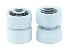 Złączka/Adapter M22 x 1,5 x GW 1/2 biały strukturalny