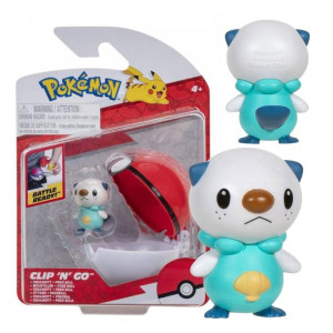 Pokemon Clip 'N' Go Pokeball OSHAWOTT Figurka