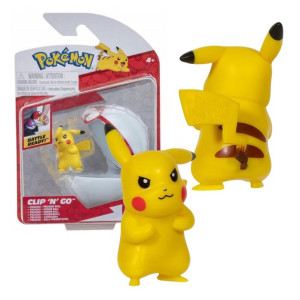 Pokemon Clip 'N' Go Pokeball PIKACHU Figurka