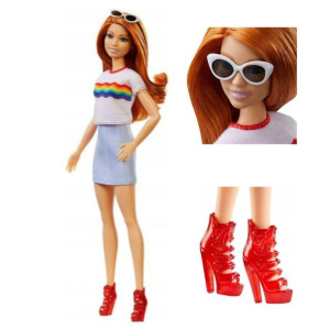 Barbie Lalka Fashionistas Modna Przyjaciółka