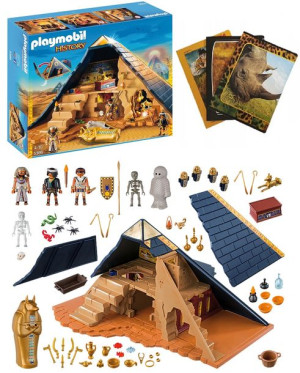 Klocki Playmobil 5386 Piramida Faraona History + Gratis Zeszyt