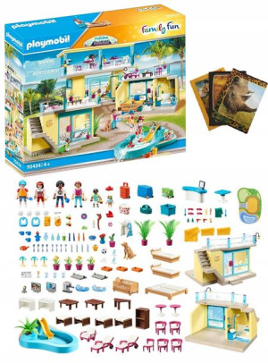 Klocki Playmobil 70434 Playmo Beach Hotel Family+% + Gratis Zeszyt