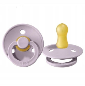 BIBS Smoczek Uspokajający Hevea 0m+ Dusky Lilac S