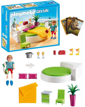 Klocki Playmobil 5583 Sypialnia Z Okrągłym Łóżkiem + Gratis Zeszyt