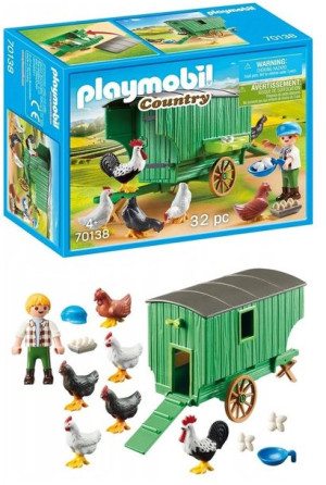 Klocki Playmobil 70138 Mobilny Kurnik Country
