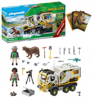 Klocki Playmobil 70278 Pojazd Na Wyprawy Badawcze + Zeszyt Gratis