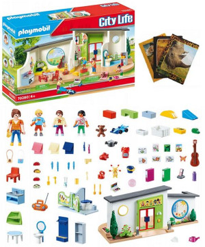 Klocki Playmobil 70280 Przedszkole Tęcza City Life + Zeszyt