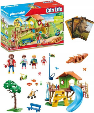Klocki Playmobil 70281 Plac Zabaw City Life +% + Gratis Zeszyt