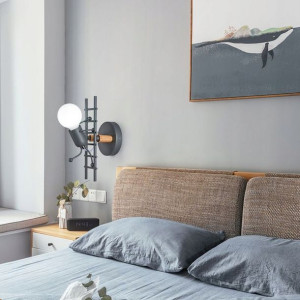 Lampa ścienna Kinkiet Loft Humanoid Premium