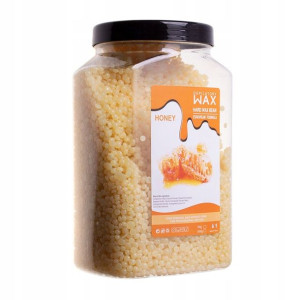 Wosk twardy w granulkach do depilacji 1kg - miód