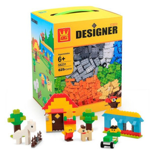 Zestaw klocków kreatywnych styl LEGO 625 klocków