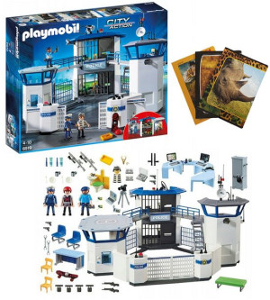 Playmobil 6919 Komisariat Policji Z Więzieniem + Gratis Zeszyt
