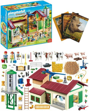 PLAYMOBIL 70132 Duże gospodarstwo rolne z silosem + GRATIS ZESZYT