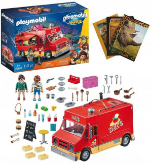 Playmobil 70075 The Movie Food Truck Dela + Zeszyt
