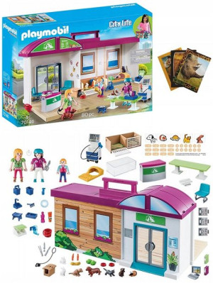 Playmobil 70146 Klinika Weterynaryjna Dla Zwierząt + Gratis Zeszyt