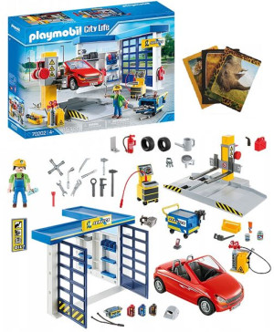 Playmobil 70202 Warsztat Samochodowy Serwis + Gratis Zeszyt