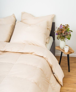 Organic cotton poduszka puch 90% naturalny 50x70