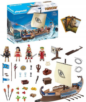 Playmobil 70466 Wyprawa Argo Okręt Argonauci +% + Gratis Zeszyt