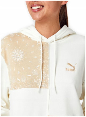 Bluza damska z kapturem PUMA Paisley Marsh - XS