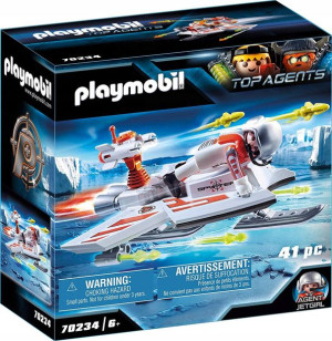 Playmobil 70234 Top Agents  Szybowiec Na Płozach