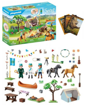 PLAYMOBIL 70329 Wakacyjny kemping + GRATIS ZESZYT