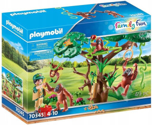 Playmobil 70345 Orangutany Na Drzewie Family Fun