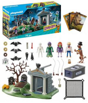 Playmobil 70362 Scooby-doo! Przygoda Na Cmentarzu + Gratis Zeszyt